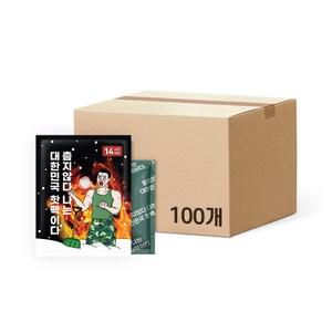 [나는 핫팩이다]포켓형 국산 핫팩/손난로 100g x 100개입