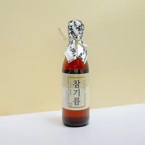 [4+1] 단1회착유 진심 참기름/들기름 350ml 2병 선물set