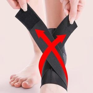 8자스트랩 발목압박  보호대 밴딩 아대 2P