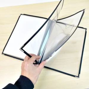 A4 테이블 메뉴북 8면/메뉴/판/꽂이/북/리스트/보드/데스크/책/레스토랑/POP/넘기는/다용도/매장/업소용