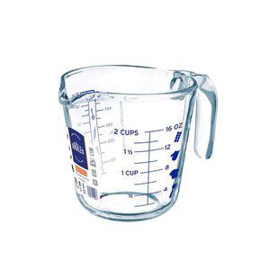 [기타]듀라렉스 브로크 블루 계량컵 500ml / 내열유리계량컵