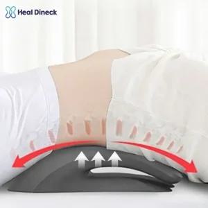[힐디넥] 척추 교정 베개 허리쭉쭉이 척추측만증 요추 바른자세 룸바쿠션 스트레칭 기구