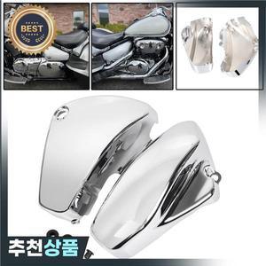 오토바이 측면 배터리 패널 프레임 커버 가드 프로텍트 스즈키 대로 Voluisa C50 VL400 01-17
