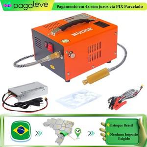 NUOGE 110V/220V 전원 PCP 공기 압축기 4500Psi 30Mbar 펌프 오일/무수 고압 다이빙 병에 적용