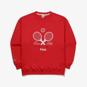 [휠라](강남점)[FILA] 클래식 테니스 맨투맨 (FS2POE3301X_RED)