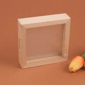 나무아크릴투명액자 미니 압화 누름꽃 캘리 원목 DIY