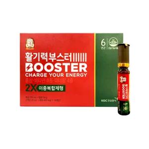 정관장 활기력 부스터 (액상 20ml + 정제 400mg) 14개입 3박스