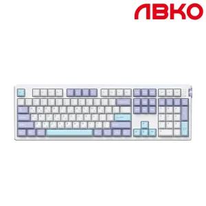  앱코 A108K 무선 블루투스 기계식 키보드 블루 맘모스축 리니어