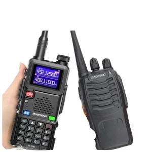 Baofeng 휴대용 무전기 산업용 건설 현 HAM FM Type-C 라디오 UBS 충전식