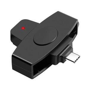 휴대용 SIM IC 카드 리더기, 스마트 칩 은행 세금 신고 액세서리 지지대, 윈도우, 맥, 안드로이드 OS용