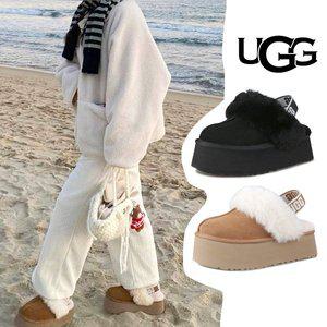 [UGG][2024 FW] 미국어그 UGG 펀케트 양털 슬리퍼  2종택1