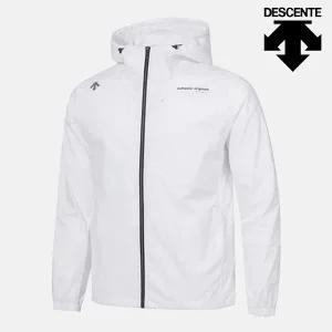[데상트]데상트 러닝 에센셜 후드형 바람막이 SP123RWB22WHT0 자켓