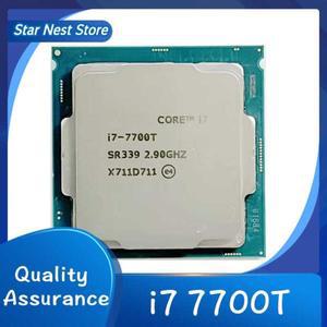 쿼드 코어 LGA 1151 CPU 프로세서, i7 7700T, 2.9GHz