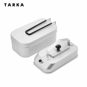 TARKA 캠핑 주전자 도시락 상자 피크닉 엉망 주석 관광 요리 저녁 식사 등산 여행 조리기구