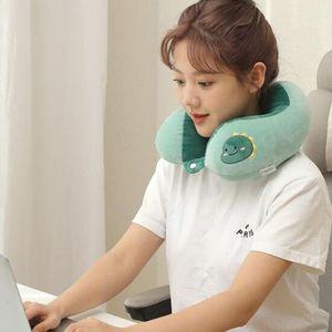 차량용 여행용 낮잠베개 U자형 입체 목베개 쿠션