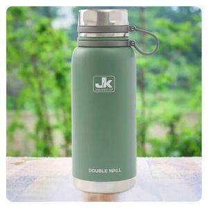 이중스텐 탱크 진공 이중 스텐 다크 보온병 1.5L 그린 워터