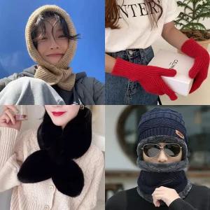 방한 안면 마스크 넥워머 바라클라바 자전거 장갑 목토시 방한용품