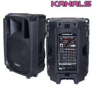 ARS-1270카날스 12인치 8채널 액티브 스피커,최대600W, USB, 블루투스,녹음