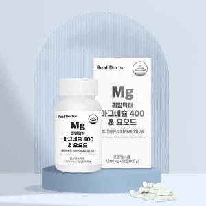리얼닥터 마그네슘 400&요오드(1200mg*90정)