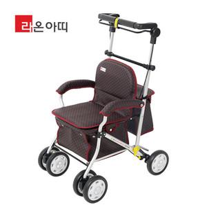 라온아띠 KCS-388 보행보조차 실버카 성인용 보행기 노인 할머니 효도 선물