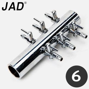 JAD 브로와용 6분지 /수족관 어항 에어펌프 산소 기포 호스 조절 분배기 횟집 영남 동양 다카스키 브로와