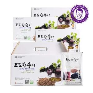 [120팩]  포도한송이 포도씨 포도즙 100ml 30팩 4박스