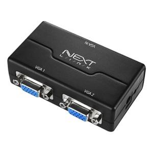 RGB VGA 2포트 듀얼 모니터 연결 2대 영상 분배기