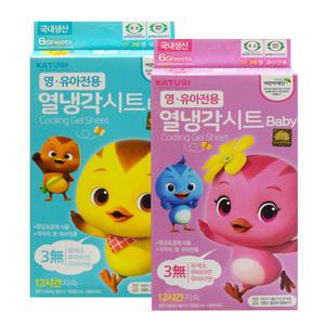 엄마까투리 열냉각시트 6매입 1개/영유아전용 열패치
