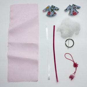 늘솜큐 미니어쳐 DIY 께끼 키링 여자 한복 11번