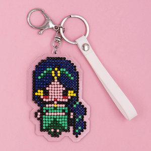 아크릴 보석십자수 열쇠고리 AB-08
