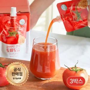 [국내산 토마토100%] 갈아만든 진짜 토마토즙 100ml x 30팩 3박스
