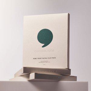 [콤마나인][모공&리프팅케어] 초간편 클레이 석고마스크팩 2박스(8매/2개월분)