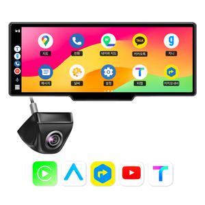 무선 카플레이 모니터 와이드 카메라 풀세트 애플 안드로이드오토 V10 kc인증