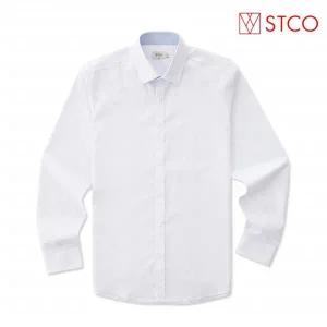 [하프클럽/에스티코]STCO EASYCARE 모달 스판 셔츠 화이트 (슬림핏) SDSUZ01