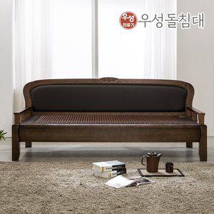 [우성돌침대][우성의료기]우성흙돌침대 세라믹 흙쇼파 카우치 가죽 레트로