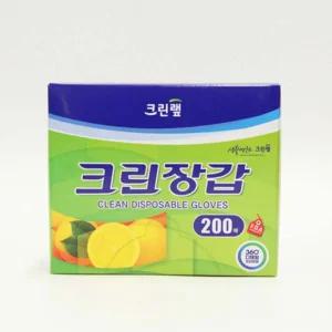비닐장갑 1회용 위생장갑 200매/급식비닐/급식용비닐/급식위생/급식일회용/대용량비닐/대용량위생/비닐위생