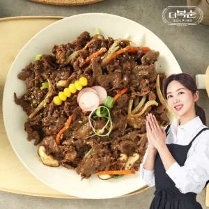 더복순 박솔미 한우1++ 불고기 160g 6팩 한우불고기 소불고기