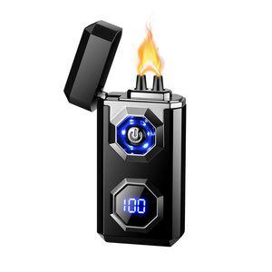 충전라이터 플라즈마 전자식 USB LED 선물용 고급 캠핑 선물 특이한 미니