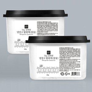 [기타]제올라이트 The 강력한 냉장고탈취제 참숯함유 냉장냉동 겸용, 300g 2개입