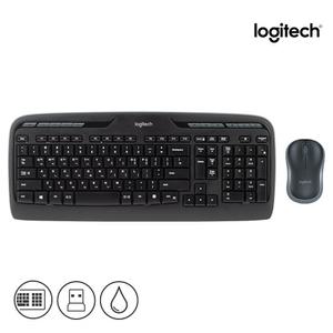 로지텍 코리아 정품 MK330r 무선 콤보 키보드 마우스 세트 한글 자판 수신기 포함