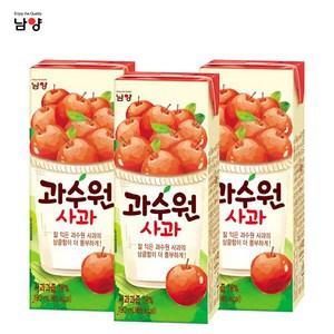 남양유업 과수원190ml 사과 40팩/주스/과즙음료/무료배송