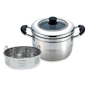 [HYIJXCGL_4B]인덕션 찜솥 IH 찜냄비 스텐 22CM