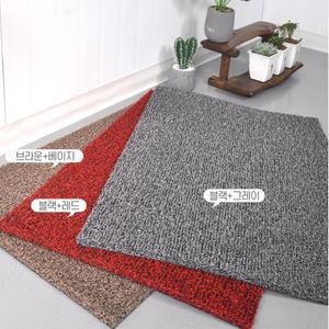 현관매트 미끄럼방지패드 실외용 발매트 90X120cm 출입문 신발 흙먼지 대형슈퍼 도어발판