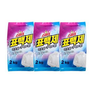 스파크 산소 표백제 분말 리필 2kg x3개