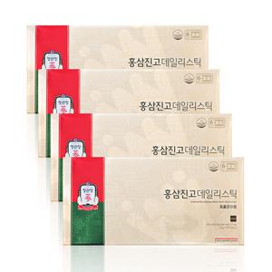 정관장 홍삼진고 데일리스틱 10g x 30포 x 4박스 WY