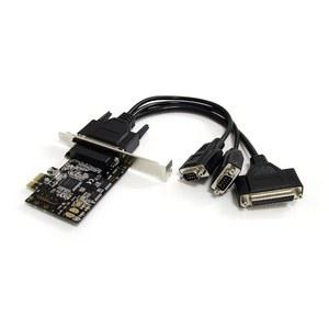 브레이크아웃 케이블이 있는 StarTech.com 2S1P PCI 익스프레스 시리얼 병렬 콤보 카드 - PCIe 카드(PEX2S1P553B)