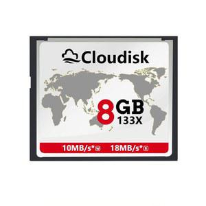 DSLR 카메라, 빈티지 디지털 카메라 및 산업 장비용 Cloudisk Compact Flash 카드 8GB CF 2.0 성능(8GB CompactFlash)