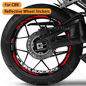 CBR 휠 스티커 반사 허브 데칼 림 스트라이프 테이프 혼다 cbr 650r CBR 600RR 1000RR 650F 500R 250R 125r