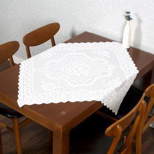레이스 테이블보 클래식 80x80cm 레이스식탁보 러너 레이스러너 테이블매트 테이블 식탁매트