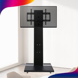  보인 PS-60 스탠드형 이동식 TV 대형 스탠드 거치대 브라켓 강화유리선반 40Kg 42-55인치